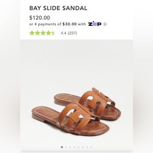 Sam Edelman brown sandals